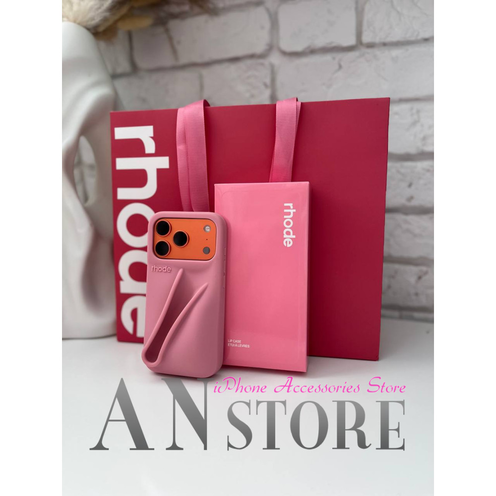 Подарочный набор RHODE RIBBON Pink с чехлом и фирменным пакетом